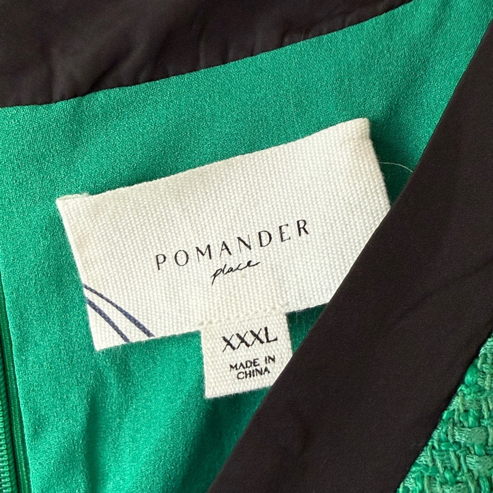 Tuckernuck Pomander Place Dress Coco Tweed with Mini Dress XXXL missing bow D02 - Picture 3 of 4